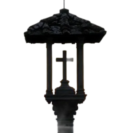 umbrella, staff, crown, jewelry, 3d render, concept art, photorealistic, dark transparent PNG cut-out