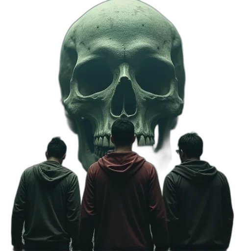 mask, jacket, face, crown transparent PNG cut-out