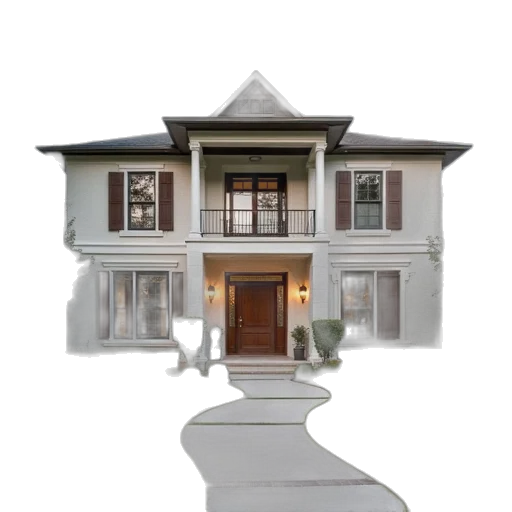 building, furniture, 3d render, photorealistic transparent PNG cut-out
