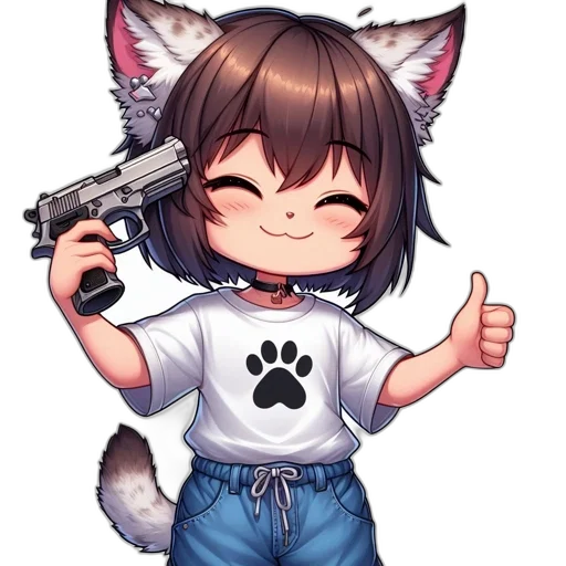 weapon, staff, animal, pixel art, anime, concept art, cartoon, animated transparent PNG cut-out