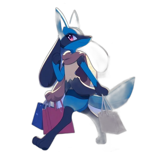 staff, creature, animal, dress, concept art, fantasy art, watercolor, pixel art transparent PNG cut-out