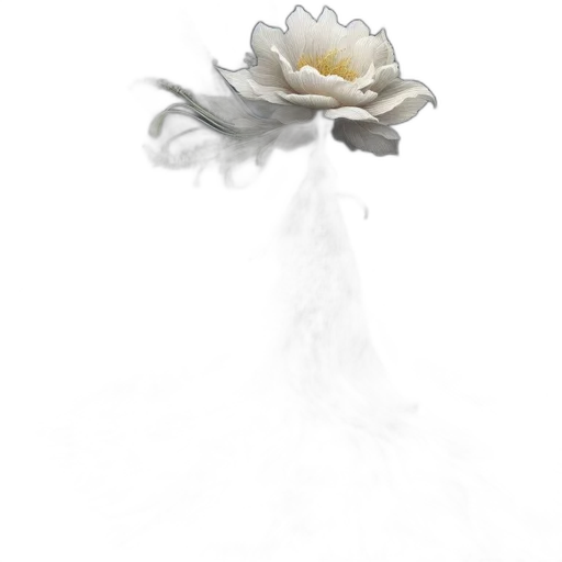 flower, crown, staff, weapon, photorealistic, concept art, 3d render, fantasy art transparent PNG cut-out
