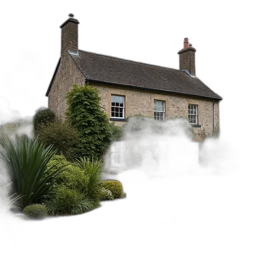 building, hair, photorealistic, 3d render transparent PNG cut-out