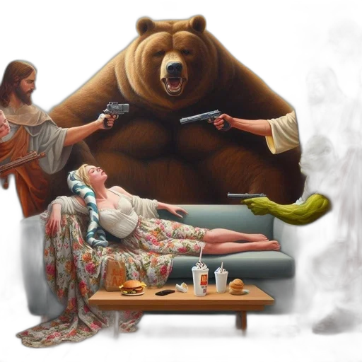 dress, furniture, concept art, fantasy art, oil painting, photorealistic, fire, forest transparent PNG cut-out
