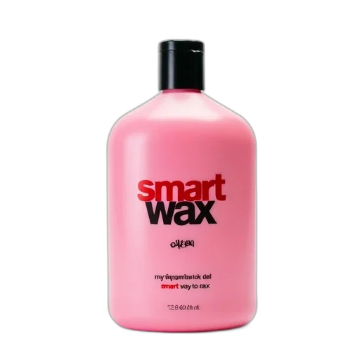 hair, bottle, pink, smart, wax, displayed, against, white transparent PNG cut-out