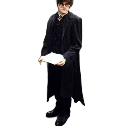 staff, jacket, hat, umbrella transparent PNG cut-out