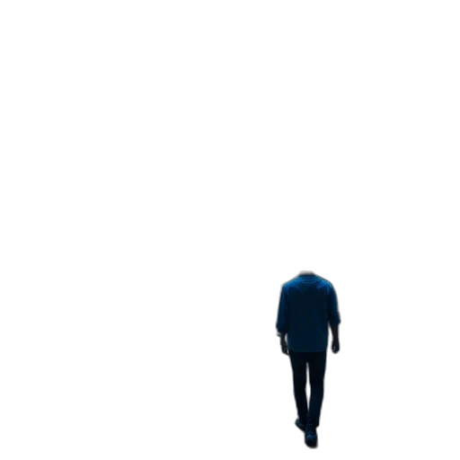 jacket, umbrella, staff, robot transparent PNG cut-out