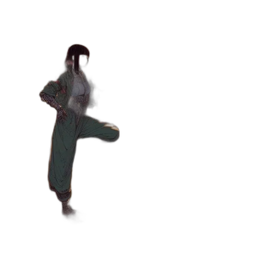 creature, staff, jacket, dragon, pixel art, concept art, 3d render, anime transparent PNG cut-out