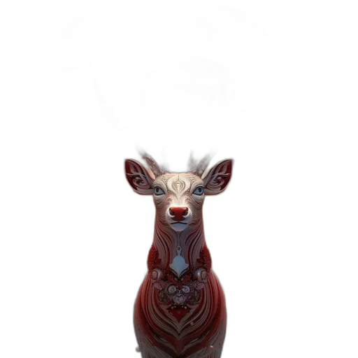 animal, mask, bottle, creature, 3d render, photorealistic, concept art, fantasy art transparent PNG cut-out