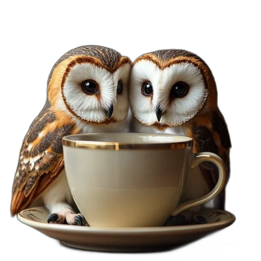 animal, photorealistic, 3d render, two transparent PNG cut-out