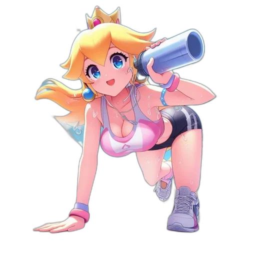 weapon, staff, dress, pixel art, concept art, anime, 3d render, pastel transparent PNG cut-out