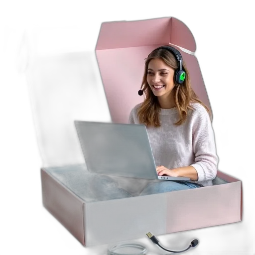 furniture, robot, staff, 3d render, vaporwave, concept art, pastel, white transparent PNG cut-out