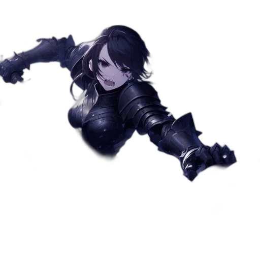 weapon, sword, staff, concept art, fantasy art, 3d render, photorealistic, dark transparent PNG cut-out