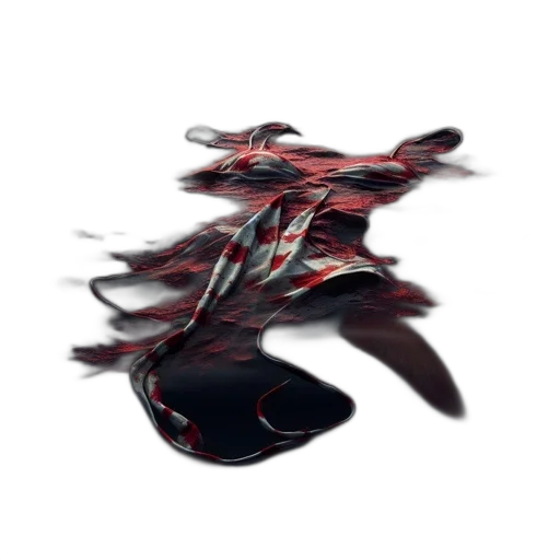 weapon, shoes, dragon, creature, concept art, 3d render, fantasy art, photorealistic transparent PNG cut-out