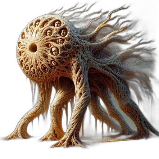 creature, dragon, mask, hair, concept art, fantasy art, 3d render, photorealistic transparent PNG cut-out