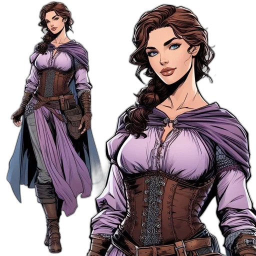 comic book art, concept art, fantasy art, pixel art, earth tones, dark, image, showcases transparent PNG cut-out