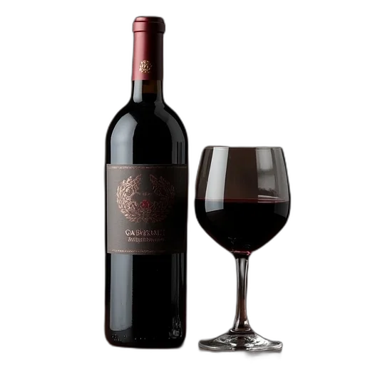 bottle, cabernet, sauvignon, 2007 transparent PNG cut-out