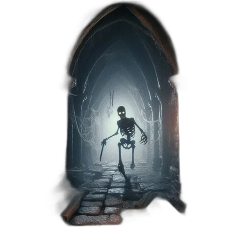 sword, robot, staff, mask, concept art, fantasy art, 3d render, watercolor transparent PNG cut-out