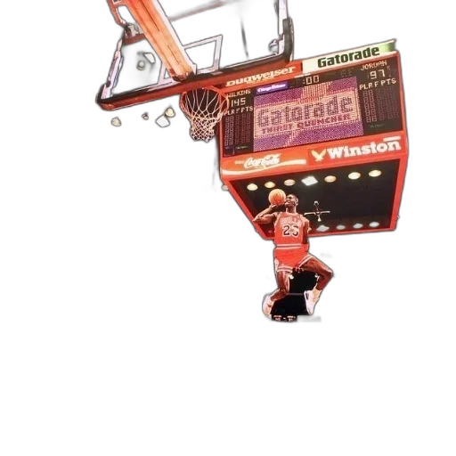 concept art, michael, jordan, red transparent PNG cut-out