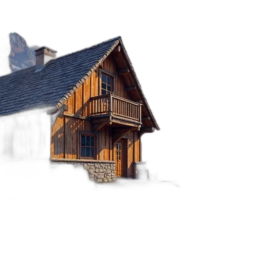 building, furniture, 3d render, concept art, photorealistic, watercolor, snow, fog transparent PNG cut-out