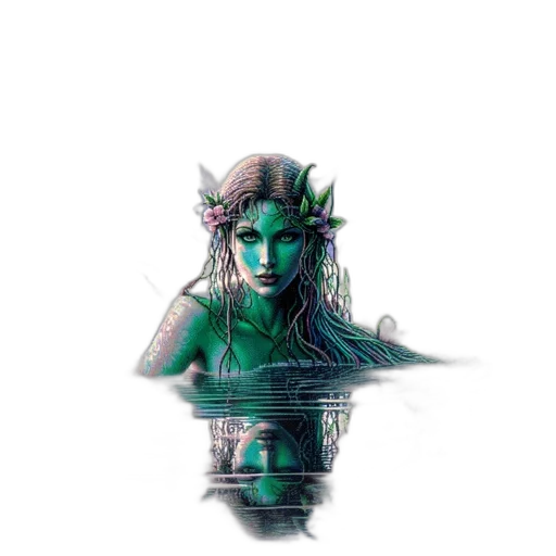crown, jewelry, mask, weapon, fantasy art, pixel art, concept art, vaporwave transparent PNG cut-out