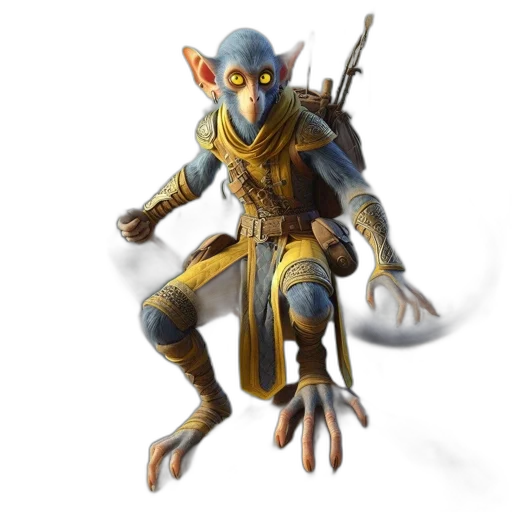 staff, creature, dragon, mask, concept art, fantasy art, 3d render, comic book art transparent PNG cut-out