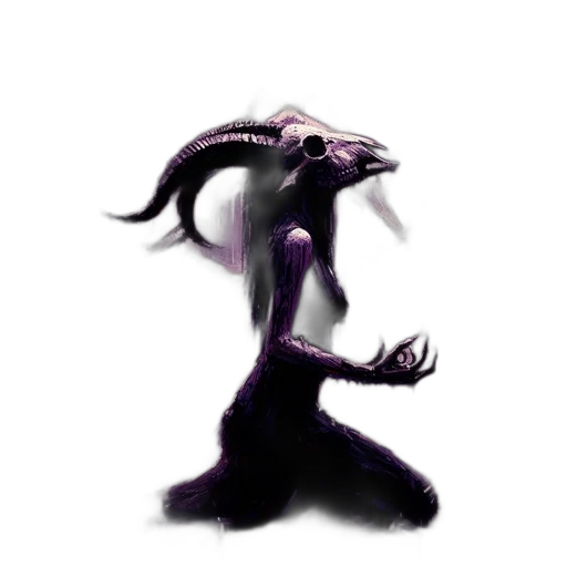 creature, dragon, animal, staff, concept art, fantasy art, watercolor, 3d render transparent PNG cut-out