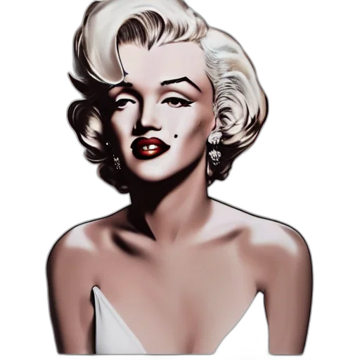 face, jewelry, cartoon, photorealistic transparent PNG cut-out