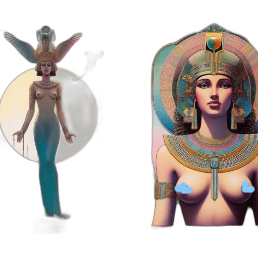 jewelry, concept art, fantasy art, pixel art, 3d render, pastel, golden, two transparent PNG cut-out