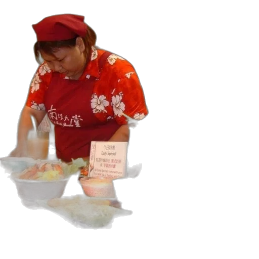 food, staff, hat, face, photorealistic, 3d render, concept art, oil painting transparent PNG cut-out