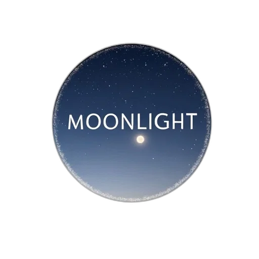 white, background, circular, design, featuring, starry, night, sky transparent PNG cut-out