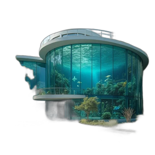 building, 3d render, concept art, photorealistic transparent PNG cut-out