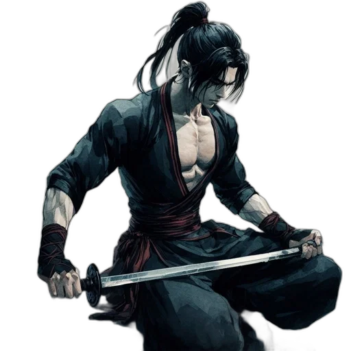 sword, staff, weapon, concept art, fantasy art, comic book art, anime, dark transparent PNG cut-out