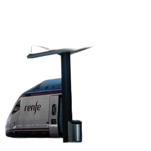 car, robot, staff, weapon, 3d render, concept art, photorealistic, renfe transparent PNG cut-out