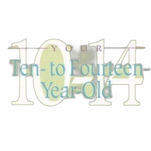 book, cover, title, ten-to, fourteen-year-old, bold, letters, featuring transparent PNG cut-out