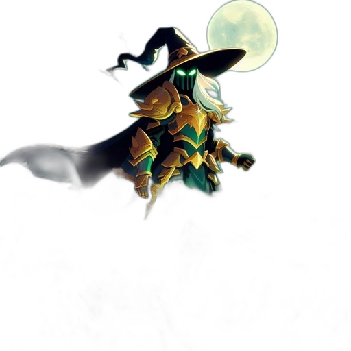 staff, mask, dragon, hat, concept art, fantasy art, comic book art, pixel art transparent PNG cut-out