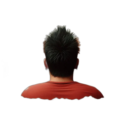 hair, face, staff, jacket, 3d render, photorealistic, concept art, pixel art transparent PNG cut-out