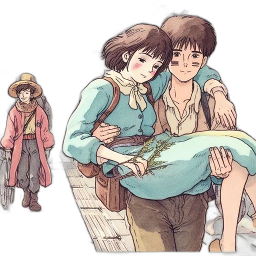 umbrella, watercolor, concept art, anime, comic book art, underwater, beach, rain transparent PNG cut-out