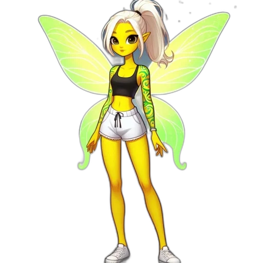 staff, creature, concept art, pixel art, fantasy art, cartoon, pastel, neon transparent PNG cut-out