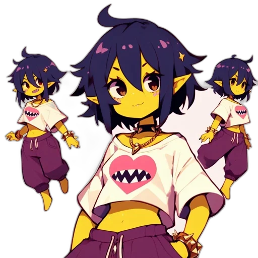 creature, staff, weapon, animal, pixel art, anime, concept art, cartoon transparent PNG cut-out