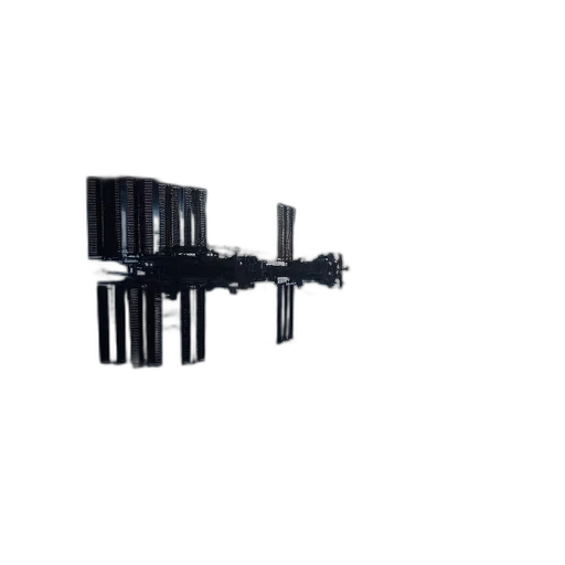 furniture, staff, weapon, jewelry, 3d render, space, station, orbits transparent PNG cut-out