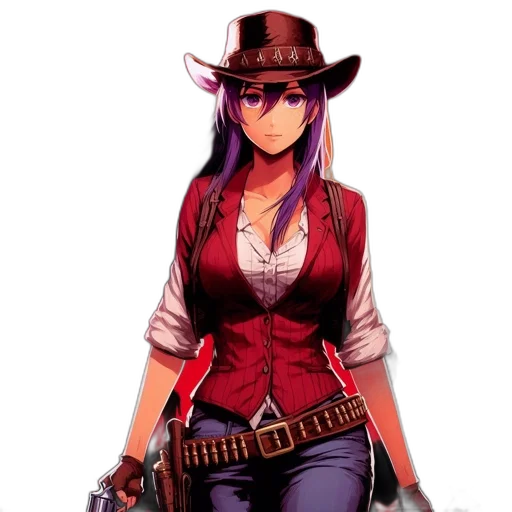 staff, hat, weapon, jacket, concept art, fantasy art, pixel art, anime transparent PNG cut-out