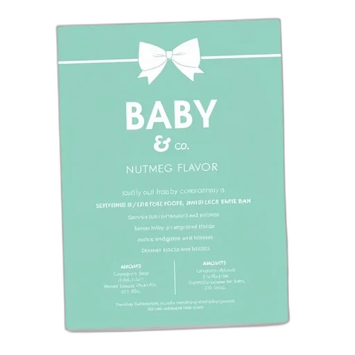 second, image, shows, different, baby, shower, invitation, teal transparent PNG cut-out