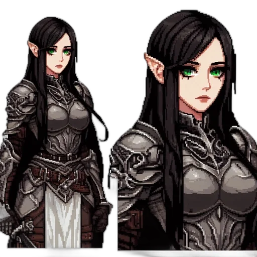 fantasy art, concept art, pixel art, 3d render, dark, monochrome, earth tones, green transparent PNG cut-out