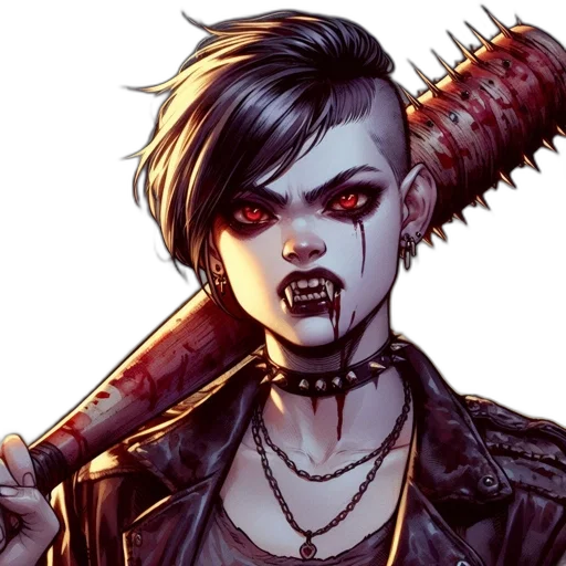 weapon, comic book art, concept art, cyberpunk, pixel art, striking, figure, resembling transparent PNG cut-out