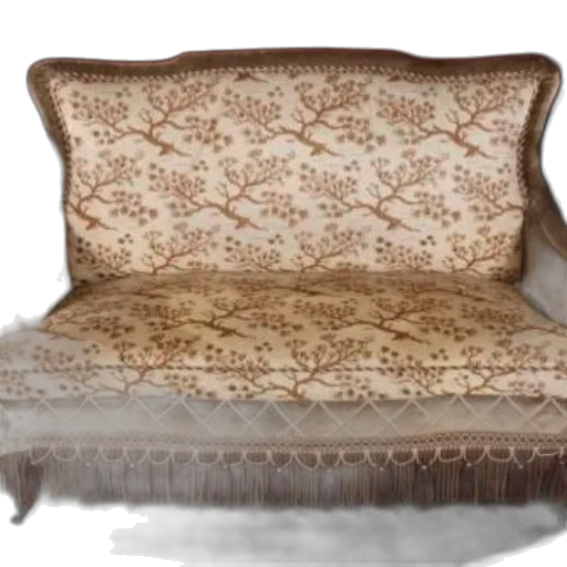 furniture, crown, 3d render, photorealistic, earth tones, vintage-style, sofa, intricate transparent PNG cut-out