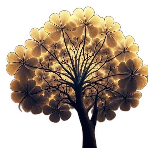 tree, crown, flower, jewelry, photorealistic, 3d render, fantasy art, concept art transparent PNG cut-out