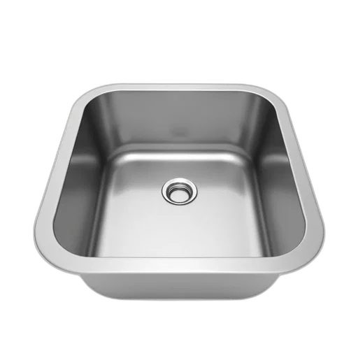 animal, food, 3d render, sleek, modern, stainless, steel, sink transparent PNG cut-out