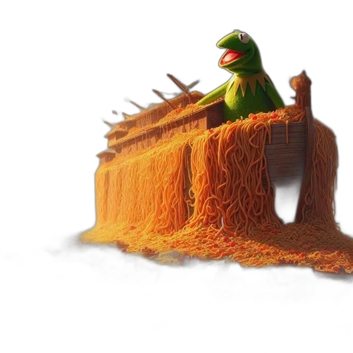 animal, food, dragon, hat, 3d render, concept art, photorealistic, fantasy art transparent PNG cut-out