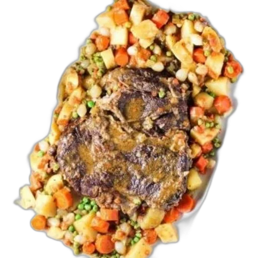 food, crown, jacket, animal, hearty, meal, featuring, roast transparent PNG cut-out